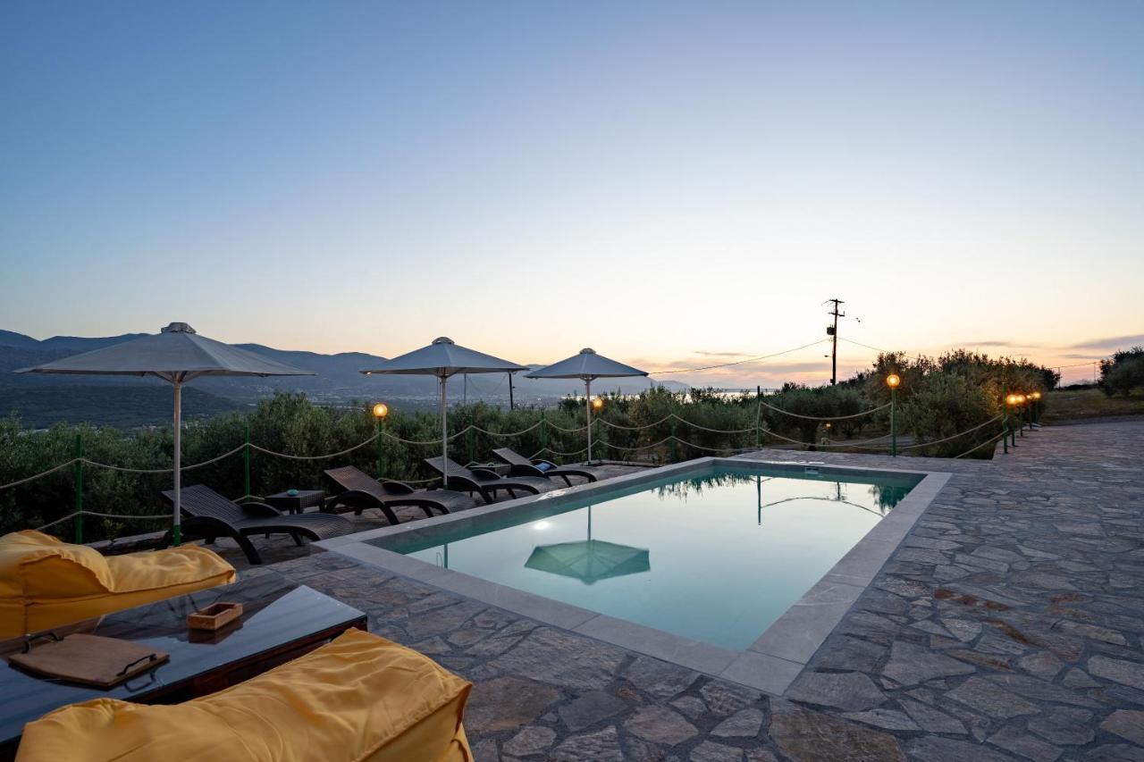 סיסי Villa Aktis With Freshwater Pool And Sea View מראה חיצוני תמונה