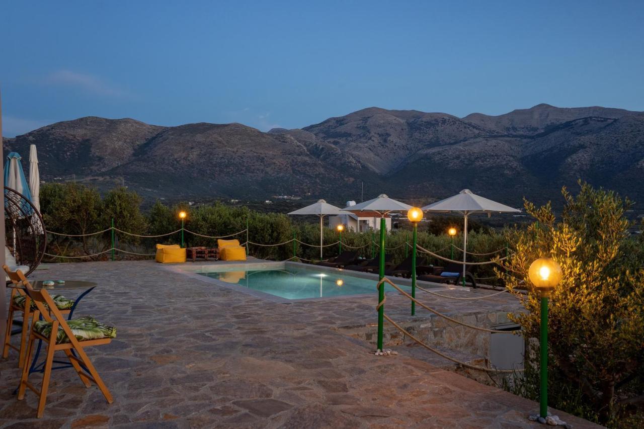 סיסי Villa Aktis With Freshwater Pool And Sea View מראה חיצוני תמונה