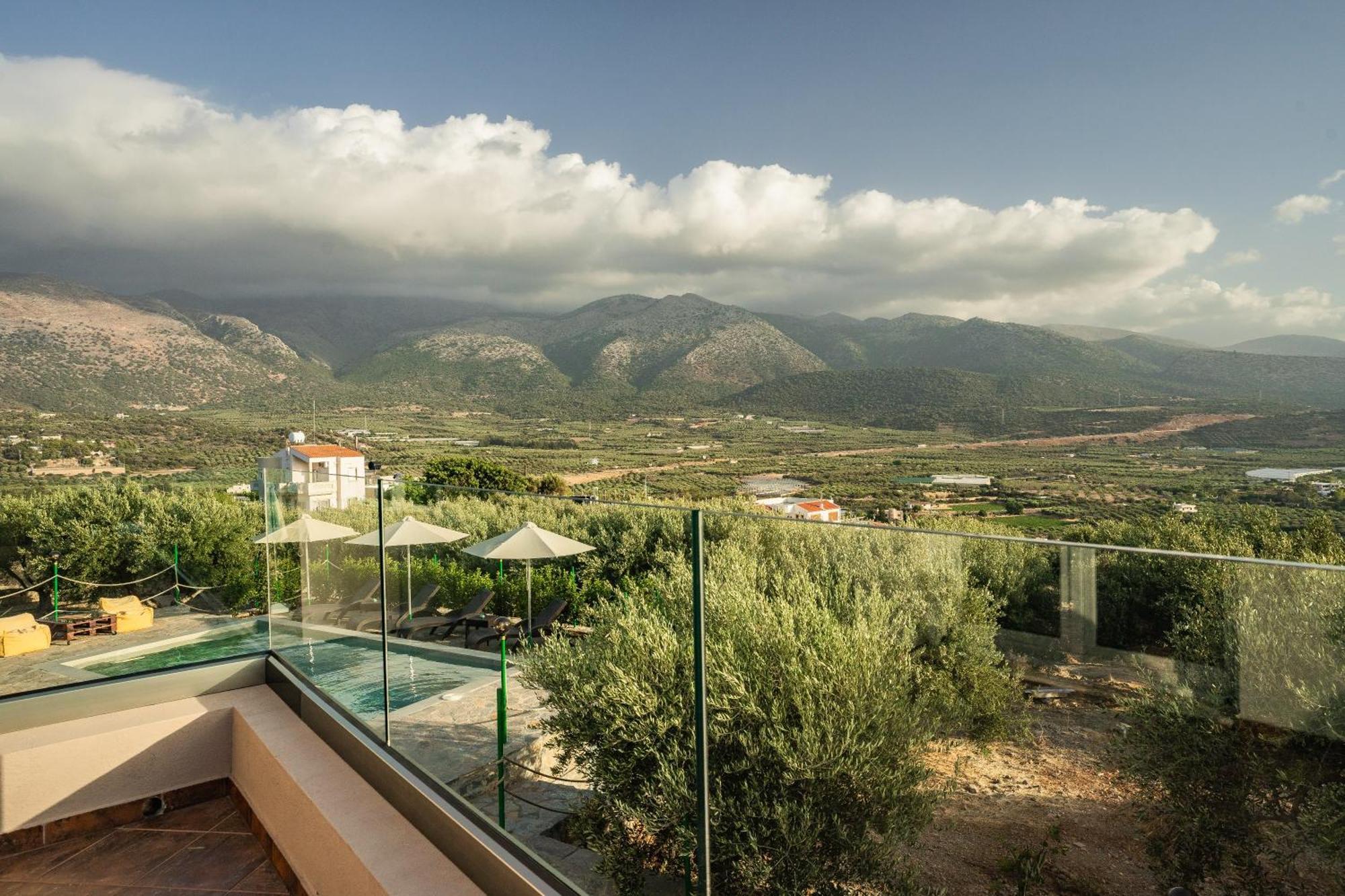 סיסי Villa Aktis With Freshwater Pool And Sea View מראה חיצוני תמונה