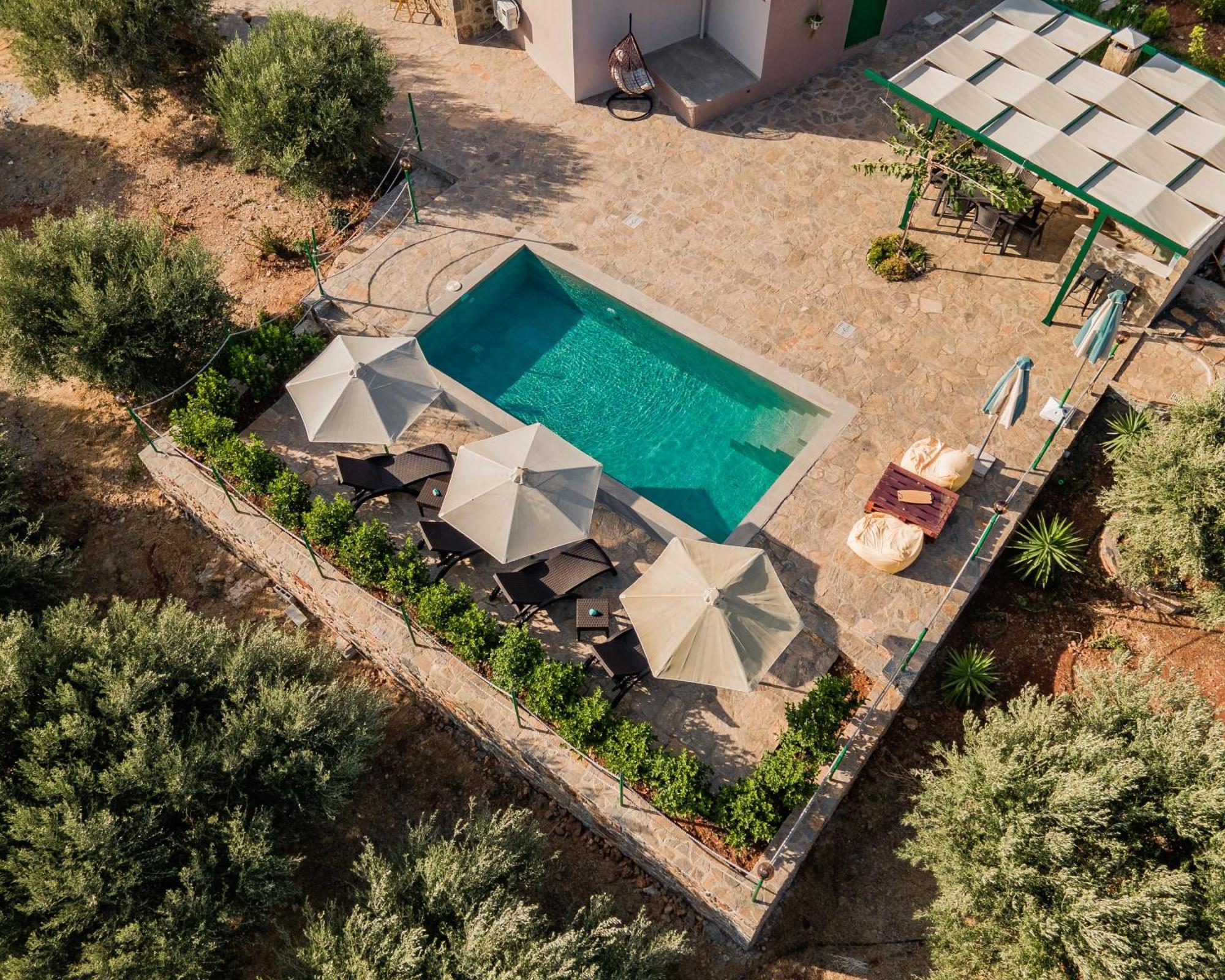 סיסי Villa Aktis With Freshwater Pool And Sea View מראה חיצוני תמונה