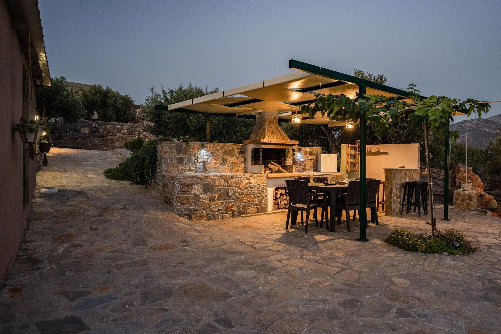 סיסי Villa Aktis With Freshwater Pool And Sea View מראה חיצוני תמונה