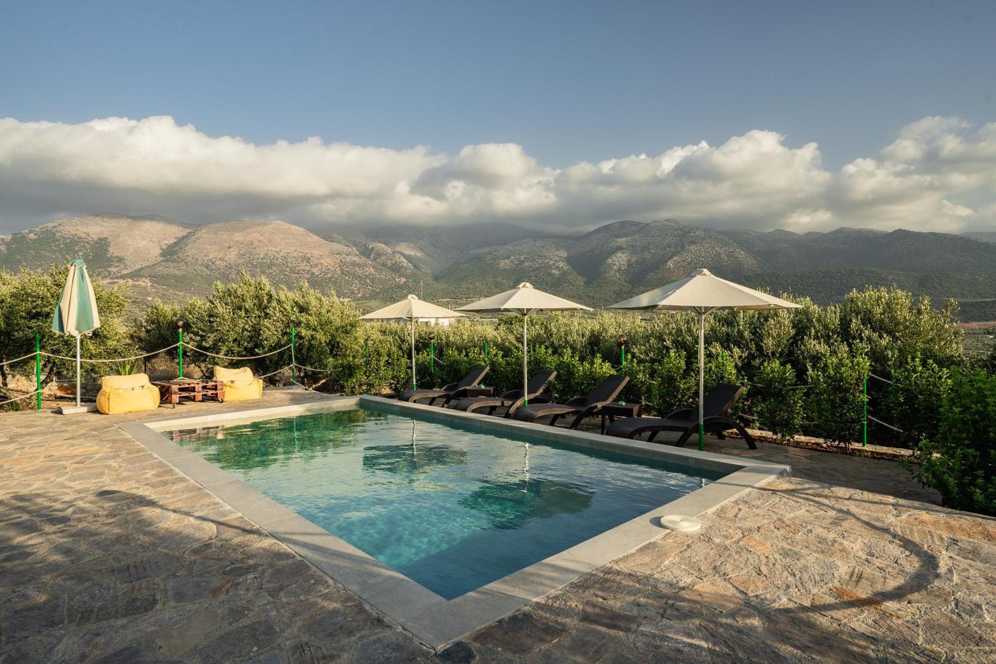 סיסי Villa Aktis With Freshwater Pool And Sea View מראה חיצוני תמונה
