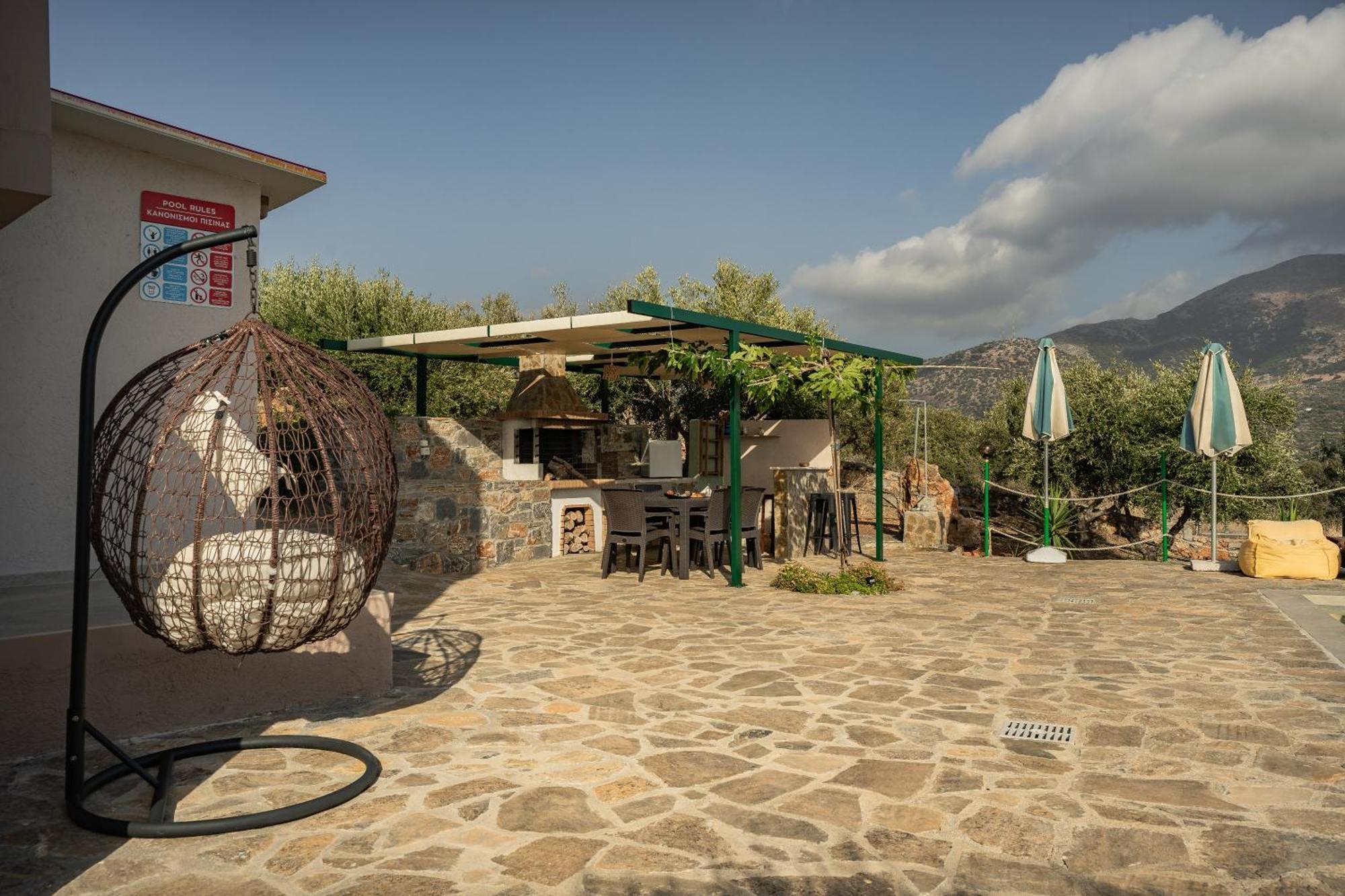 סיסי Villa Aktis With Freshwater Pool And Sea View מראה חיצוני תמונה