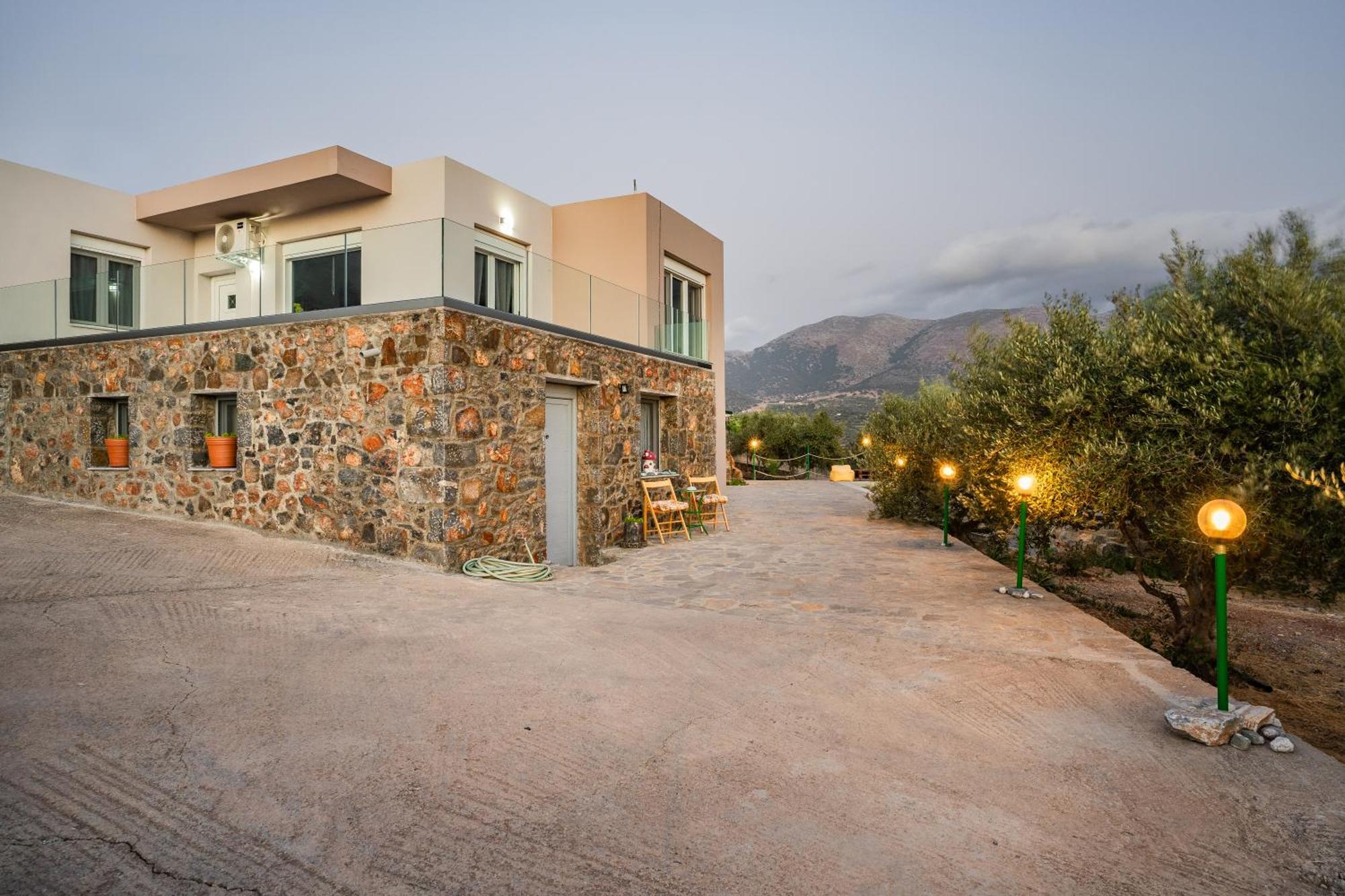סיסי Villa Aktis With Freshwater Pool And Sea View מראה חיצוני תמונה